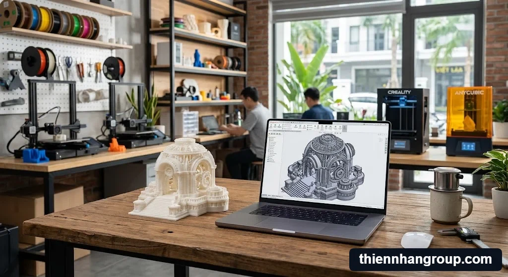 Giải đáp chi tiết file stl miễn phí có dùng thương mại được không cho xưởng in.