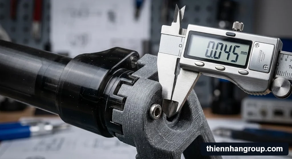 Thiết lập dung sai là bước quan trọng khi fusion 360 dùng cho in 3d như thế nào.