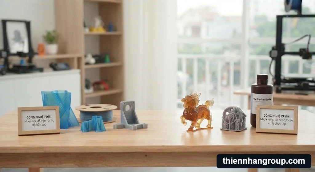 So sánh trực quan các loại nhựa khi nghiên cứu in 3d có khó học không