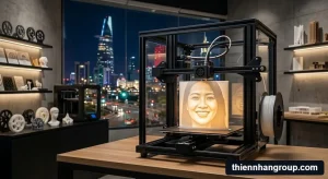 Hình ảnh tổng quan giải đáp máy in 3d có in ảnh chân dung được không tại showroom