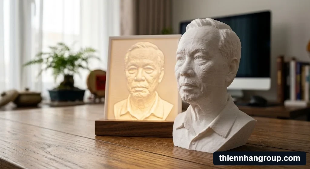Khẳng định máy in 3d có in ảnh chân dung được không qua hai định dạng phổ biến