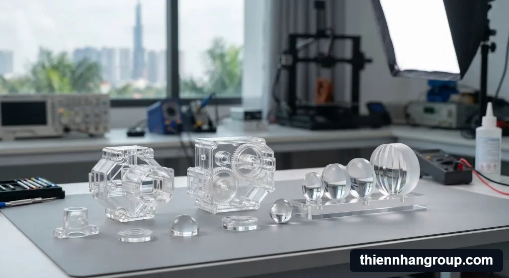 Định mức chi phí và ứng dụng thực tế của máy in 3d có in được đồ trong suốt không.