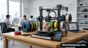 Hình ảnh tổng quan giải đáp máy in 3d có in màu được không