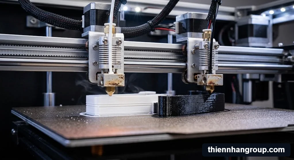 Công nghệ IDEX giải đáp máy in 3d có in màu được không tốt nhất