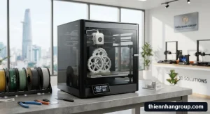 Máy in 3d in một sản phẩm mất bao lâu vận hành thực tế tại showroom