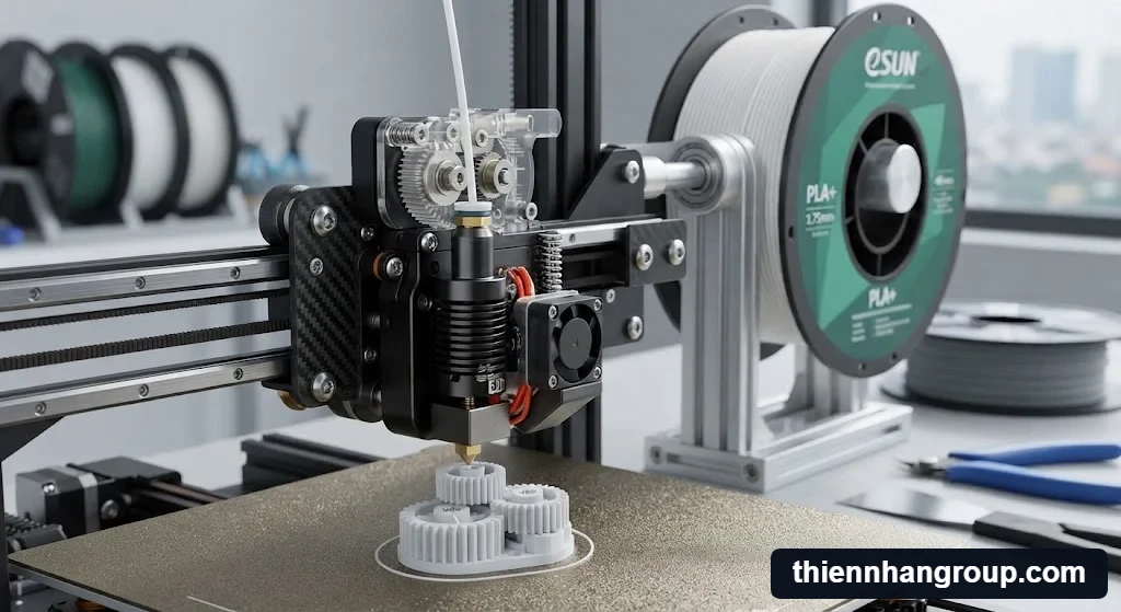 Chi tiết kỹ thuật cấu tạo của máy in 3d in một sản phẩm mất bao lâu