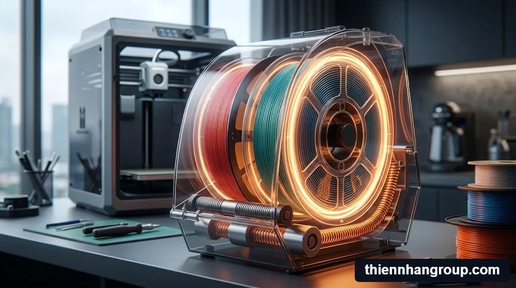Tiêu chí chọn công nghệ gia nhiệt khi tìm hiểu máy sấy filament có cần thiết không.
