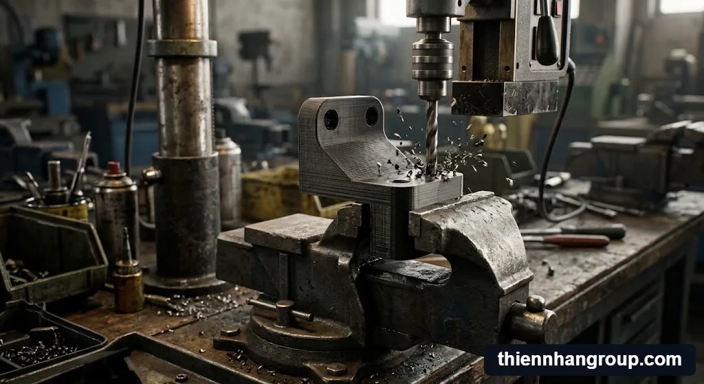 Gia công taro ren cơ khí bắt buộc phải biết mô hình 3d nên đặc hay rỗng.