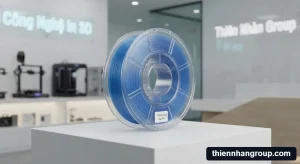 Hình ảnh minh họa cho chủ đề một cuộn nhựa in 3d dùng được bao lâu tại showroom