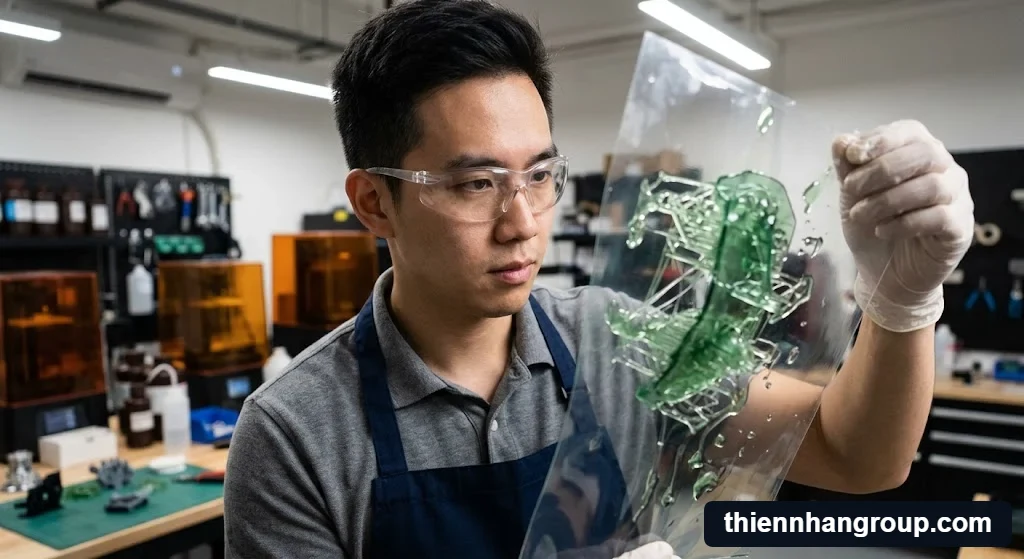 Hiểu rõ đặc tính resin elastic là gì giúp kỹ thuật viên tránh lỗi đứt support.