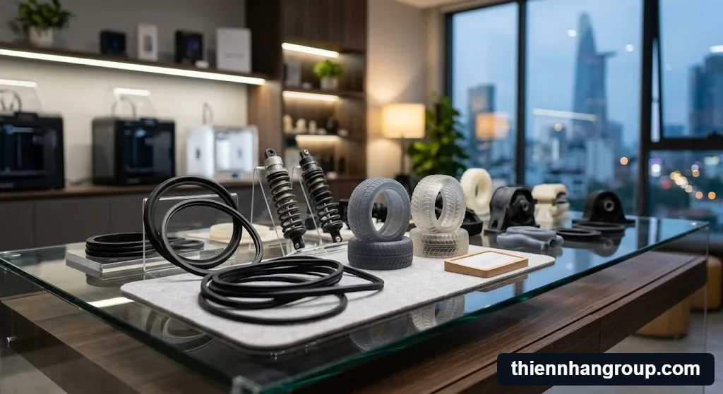 Tổng quan tìm hiểu resin flexible là gì với các mẫu in 3D dẻo ứng dụng thực tế.