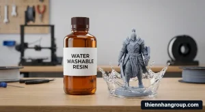 Hình ảnh tổng quan giải đáp resin water washable là gì và các ứng dụng trong in 3D.
