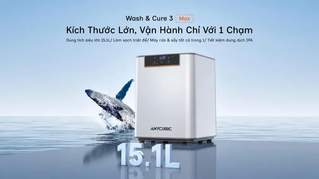 Máy Rửa Và Sấy Anycubic Wash & Cure 3 Mã