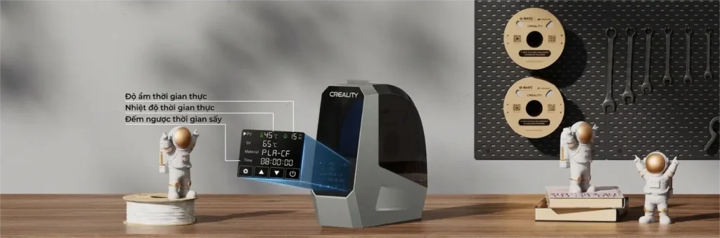 Máy Sấy Sợi Nhựa In 3D FDM Creality Space Pi