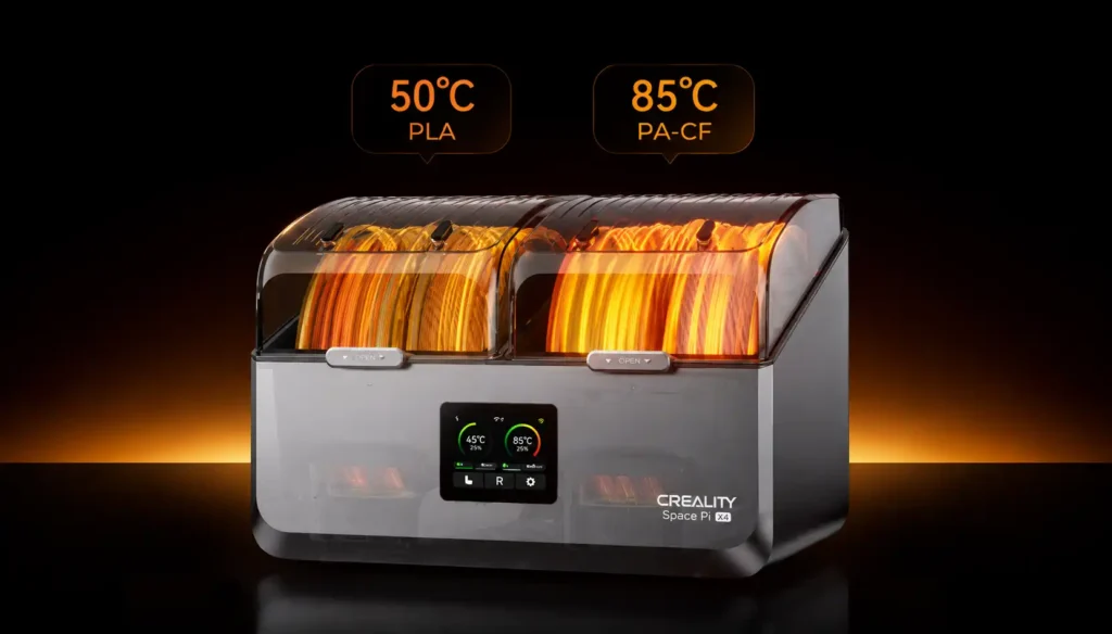 Máy Sấy Sợi Nhựa In 3D FDM Creality Space Pi X4