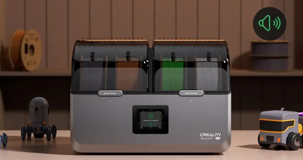 Máy Sấy Sợi Nhựa In 3D FDM Creality Space Pi X4