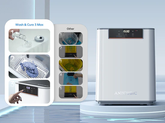 Máy Rửa Và Sấy Anycubic Wash & Cure 3 Max